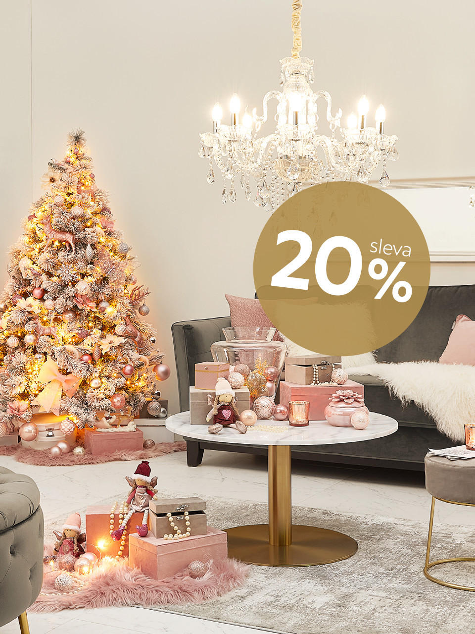 20% sleva na produkty z vánočního trhu