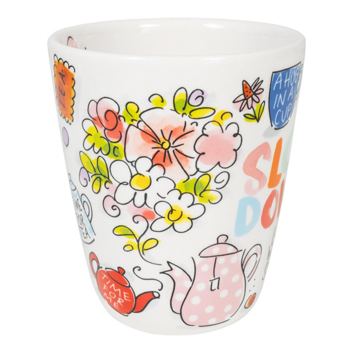 BECHER Tee in Bunt - 350 ml - Multicolor, Keramik (0.35L) - Blond Amsterdam