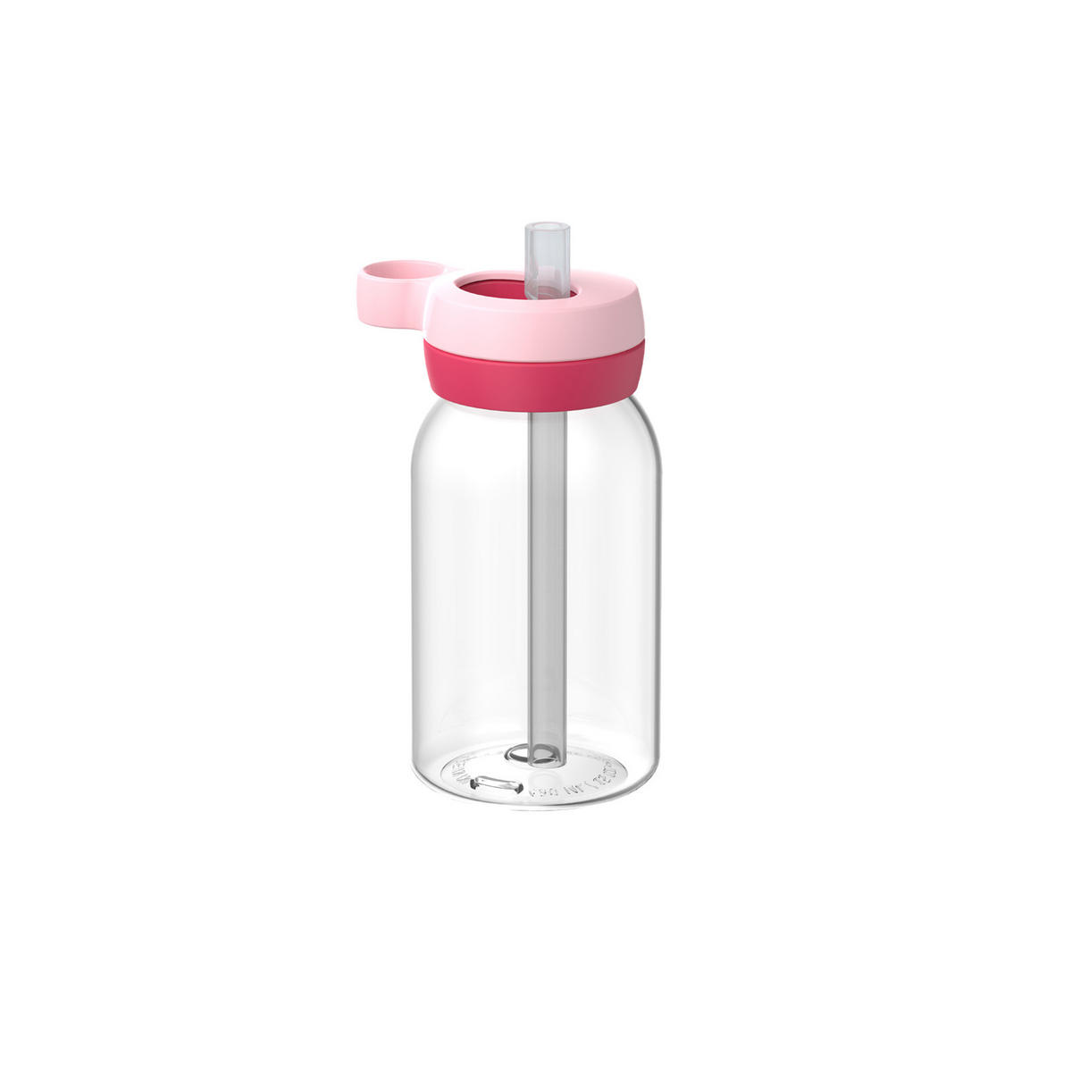 TRINKFLASCHE MIT TRINKHALM Campus Cool Pink 450 ml - Rosa, Kunststoff (450L) - Mepal