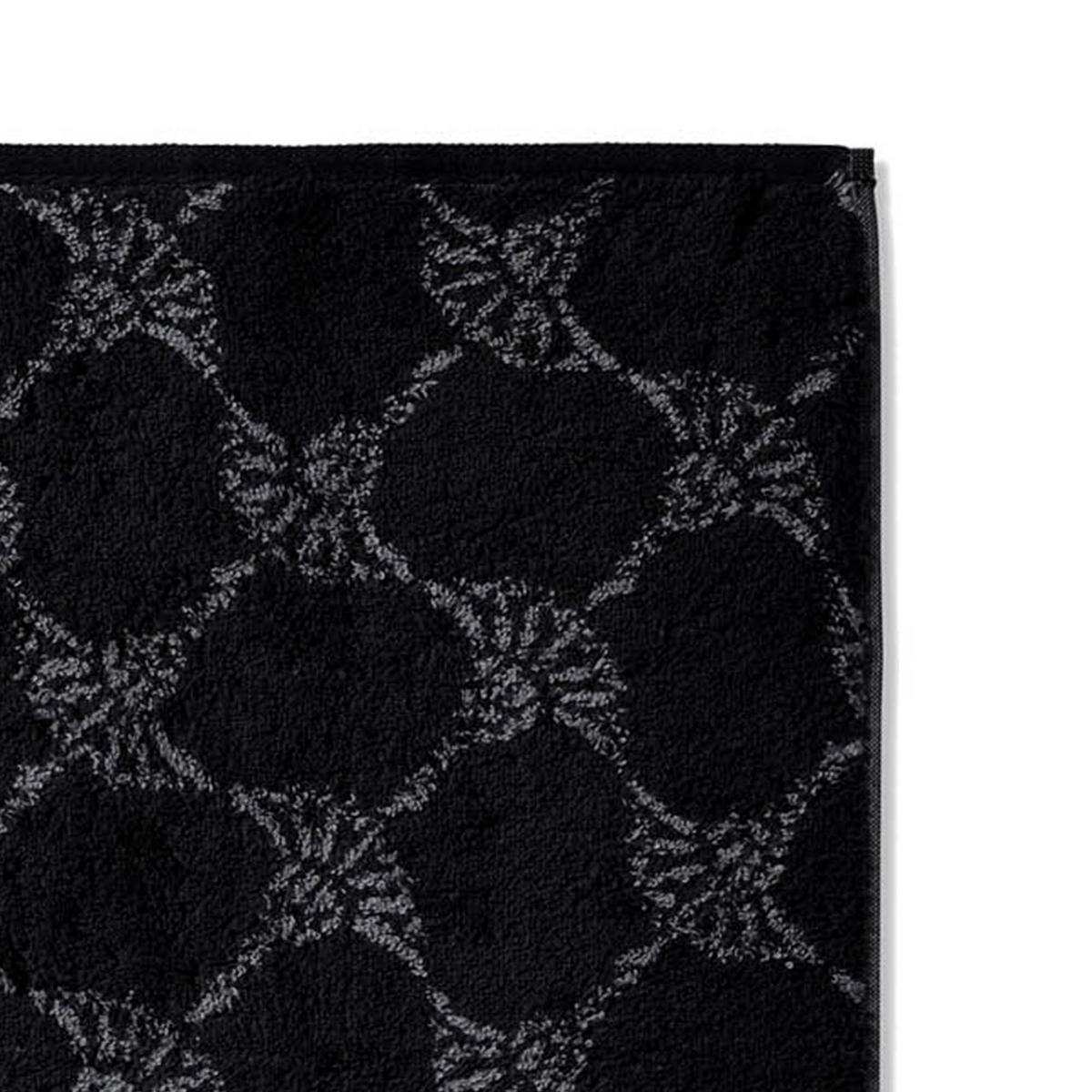 GÄSTETUCH Unisex Classic Frottier Schwarz 3er Pack Baumwolle - Schwarz, Textil (50/40cm) - Joop!
