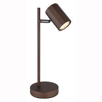 TISCHLAMPE Metall bronzefarben, beweglicher Spot - Bronzefarben, Metall (16.5/12/35cm) - Globo Lighting