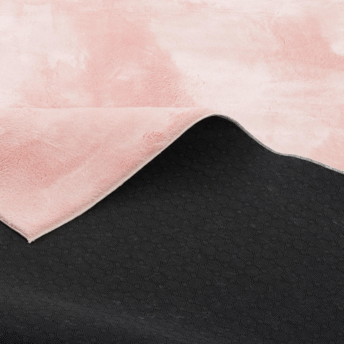 FELLTEPPICH SUPER SOFT PEARL - Rosa, Textil (140/200cm) - Pergamon