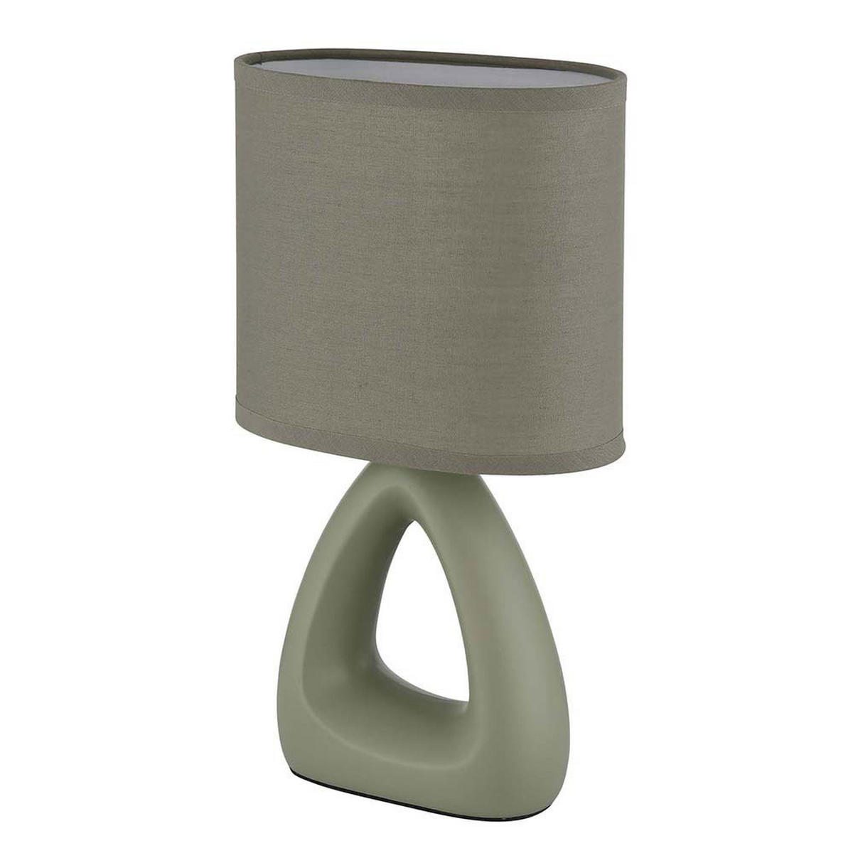 TISCHLEUCHTE Keramik Grün 2er Set - Grün, Metall (17/10/30cm) - Globo Lighting