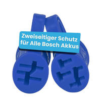 E-BIKE Akku Zubehör 2er Set Blau - Blau, Kunststoff (2/2/3cm)
