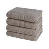 HANDTUCH Cashmere feeling 4er-Set - Braun, Textil (50/100cm) - Ross