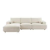 SOFA ohne Schlafmöglichkeit - 5 Personen - Stoff - Beige - - Beige, Textil (320/88/169cm) - Vente-Unique