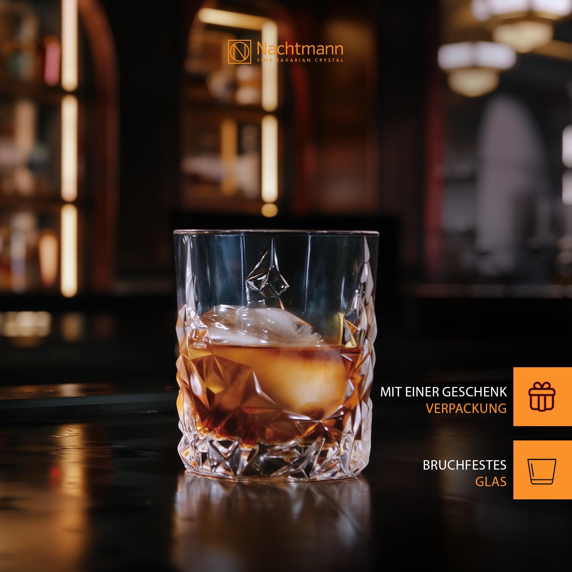 Thumbnail - Nachtmann Whiskygläser, Transparent, Glas, Essen & Trinken, Gläser, Whiskygläser