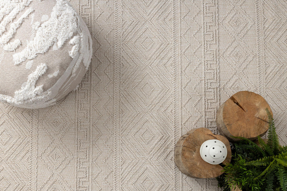 TEPPICH Origi 60/100 cm - Creme, Textil (60/100cm) - rugsX