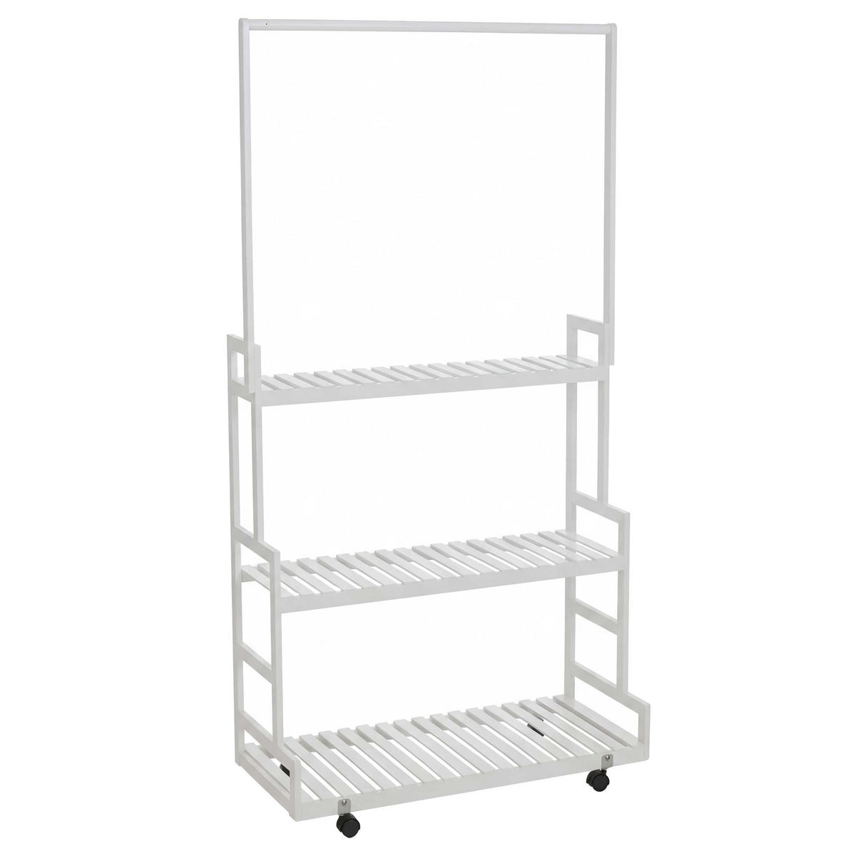 PFLANZENREGAL Weiß - Weiß, Holz (93/175/38cm) - MCW