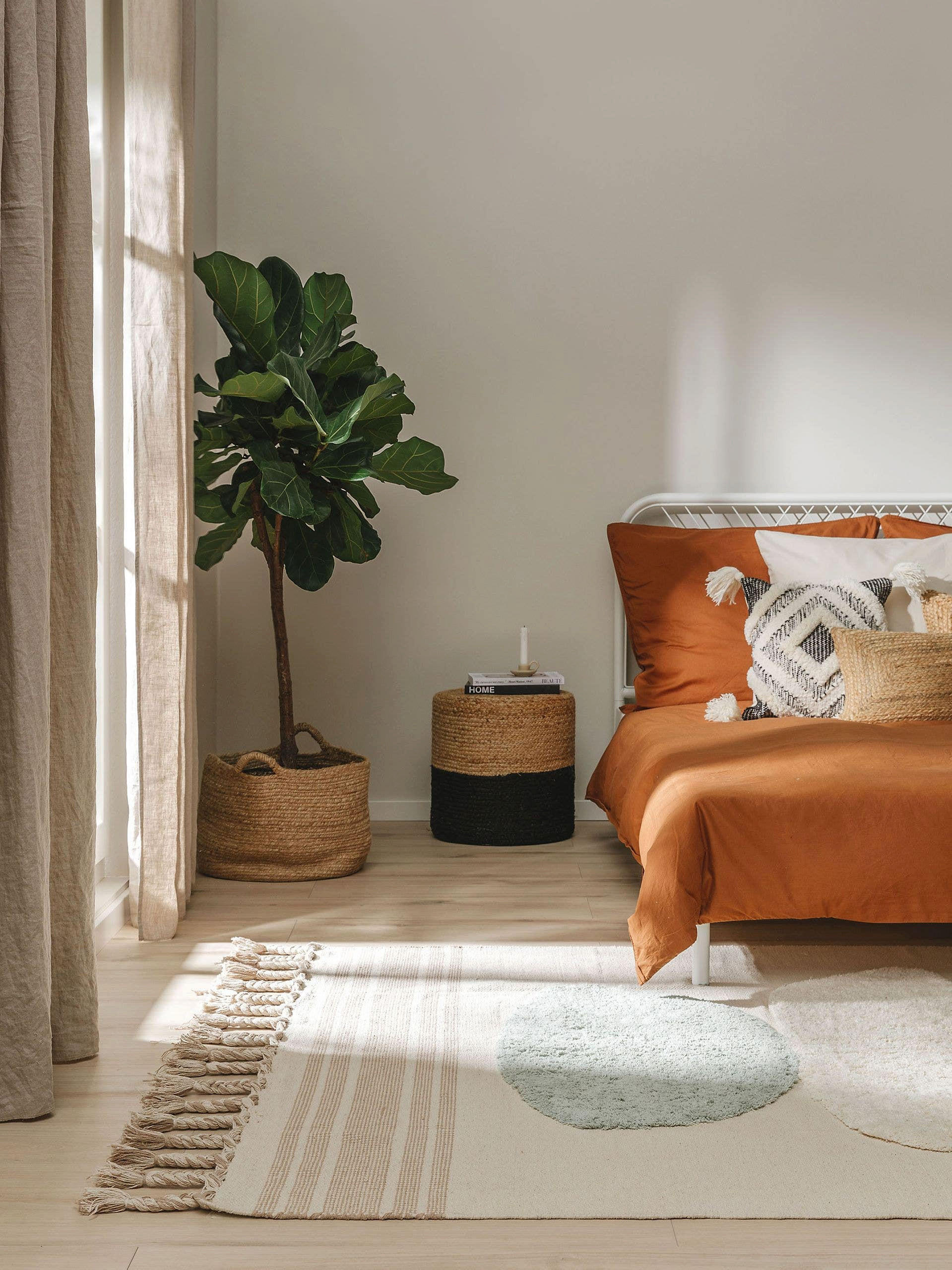 BAUMWOLLTEPPICH Gibson Blau 160x230 cm - Blau, Textil (160/230cm) - benuta Pop