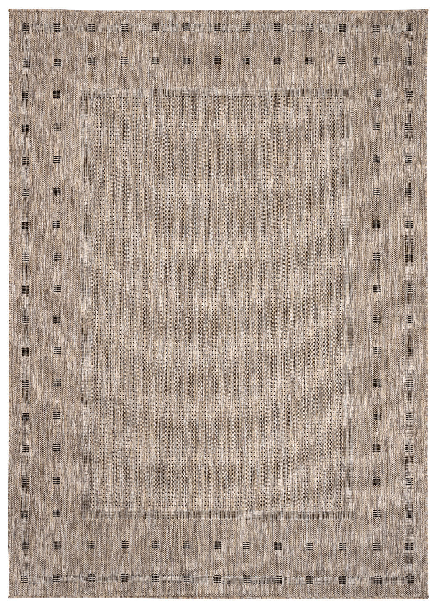 TEPPICH MELISSA Braun 140/200 cm - Braun, Kunststoff (140/200cm) - Tapiso
