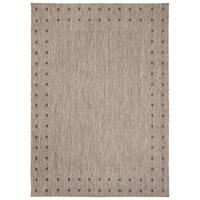 TEPPICH MELISSA Braun 140/200 cm - Braun, Kunststoff (140/200cm) - Tapiso