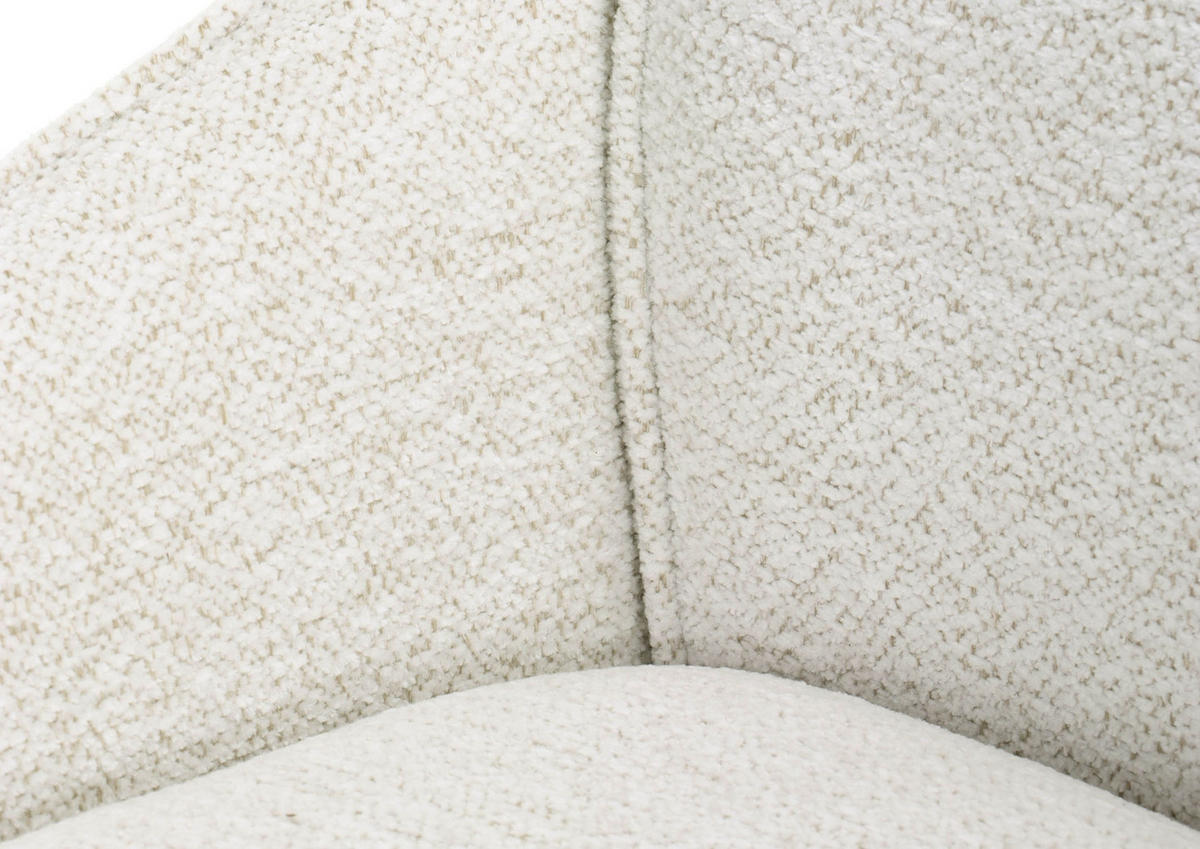 STUHL 100% Polyester 56 x 64 x 88 cm beige POLSTERSTÜHLE #02 - Beige, Kunststoff (56/88/64cm) - Massivmoebel24
