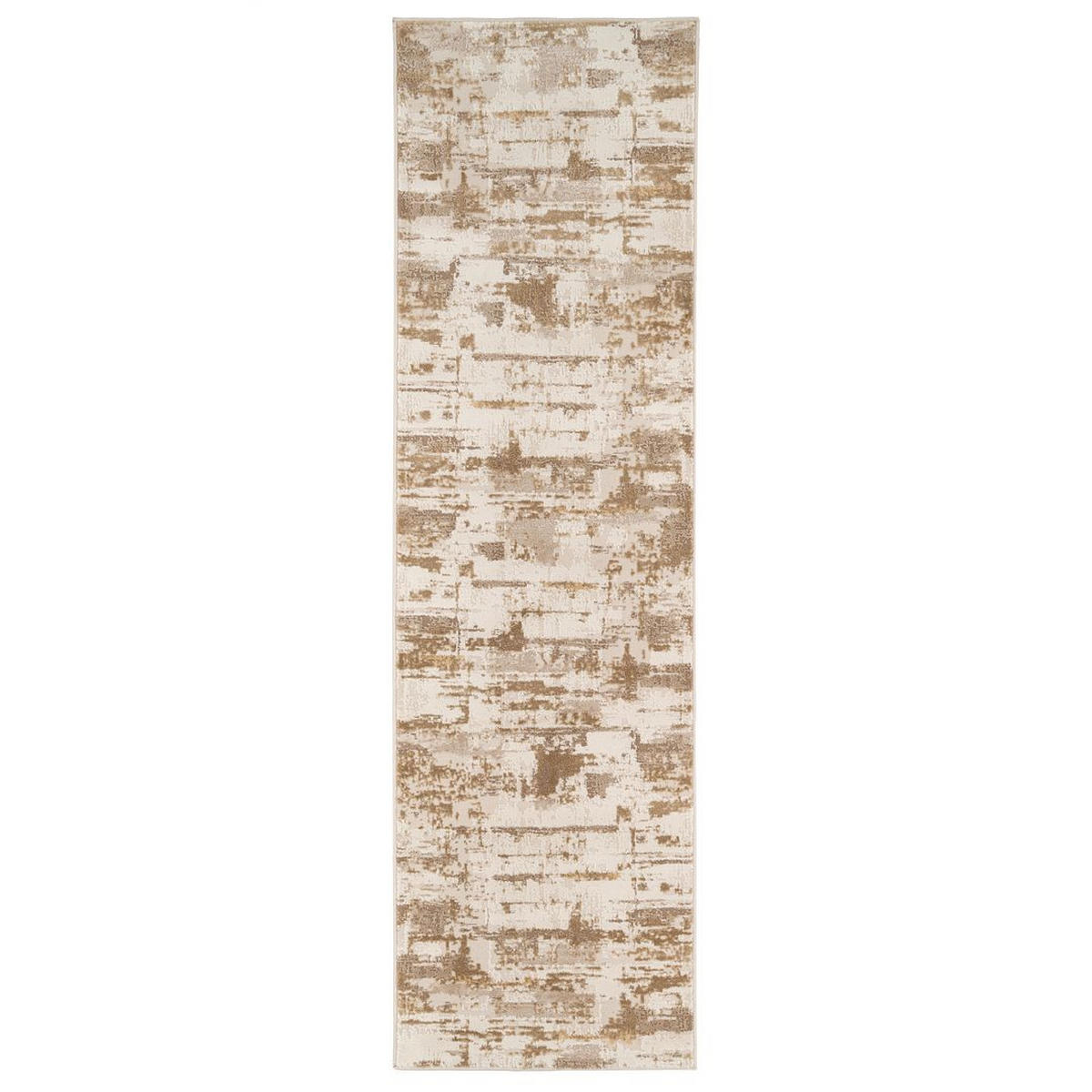 TEPPICHLÄUFER Ludlow Farah Beige - Beige, Textil (71/239cm) - Kukoon Rugs