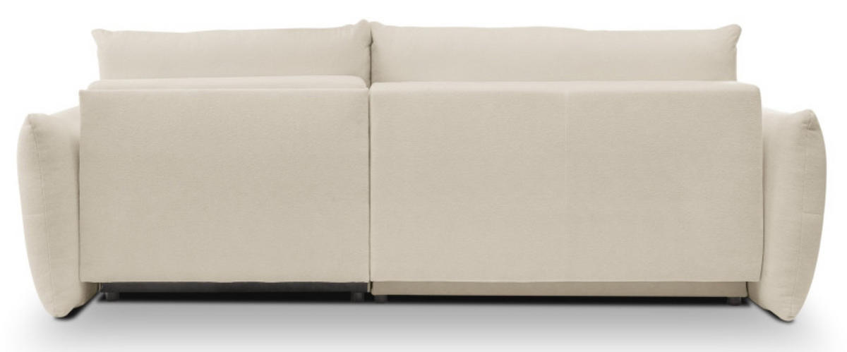 ECKSOFA Ecru BOSE Mit Schlaffunktion Rechts - Ecru, Textil (177/257cm) - Sepro Meble