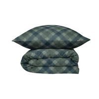BETTWÄSCHESET Daniel - Feinbiber - 2-teilig - 135x200 cm - Petrol - Petrol, Textil (135/200cm) - SCHIESSER