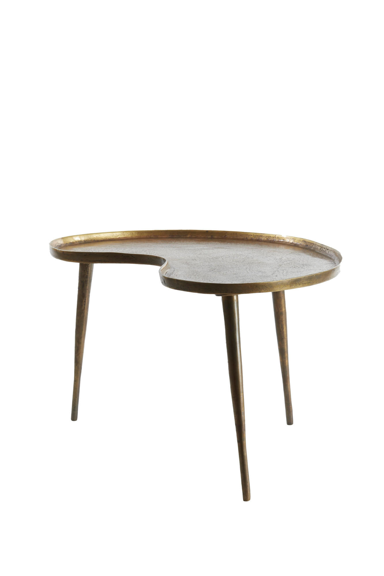 BEISTELLTISCH Lienz Bronze 67/49/41 cm - Bronzefarben, Metall (67/49/41cm) - Light & Living