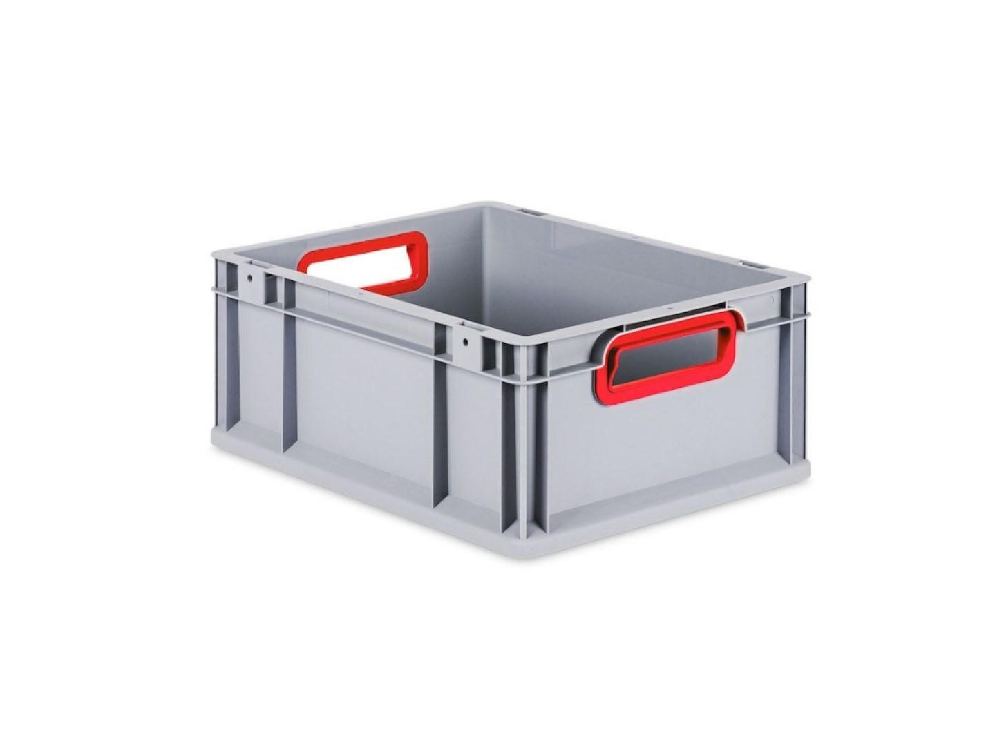 EUROBOX 5x Nextgen Color 17x30x40cm 16 Liter Griffe Rot Offen - Rot, Kunststoff (30/17/40cm) - PROREGAL
