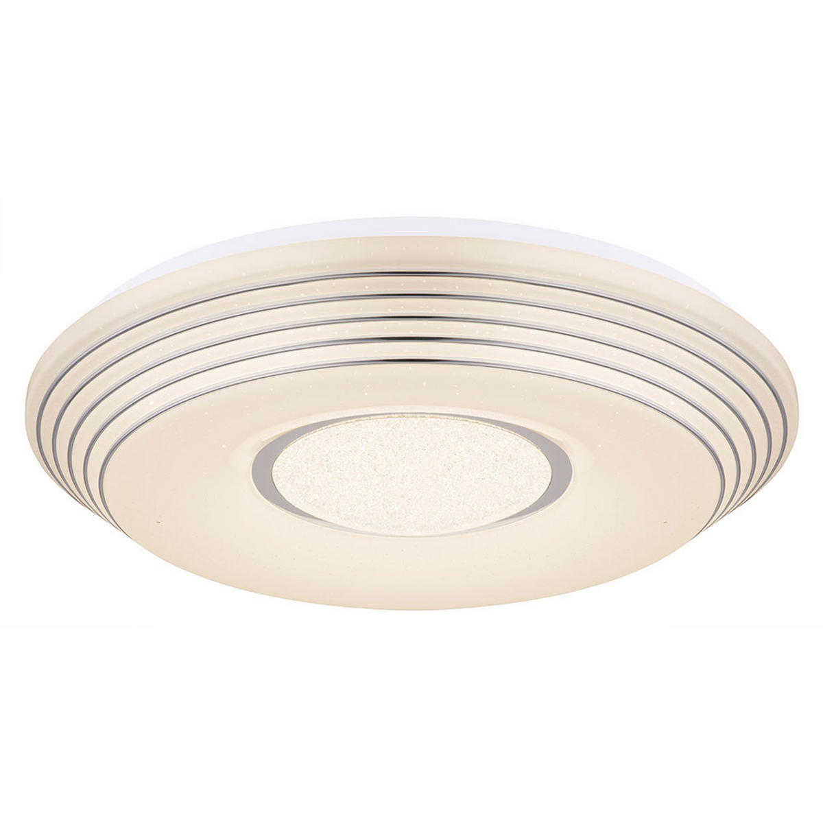 LED DECKENLEUCHTE PILLO Weiß Metall Acryl - Weiß, Metall (50/50/8.5cm)