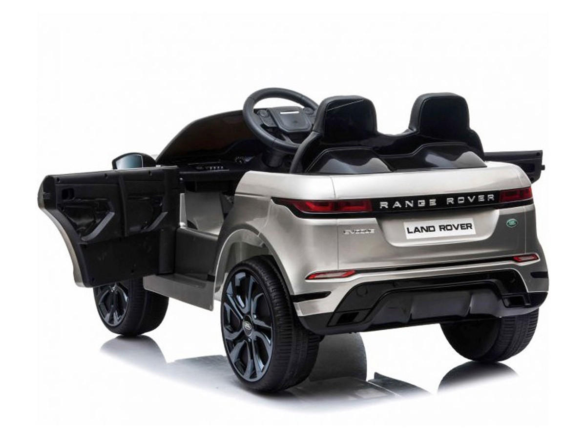 KINDER ELEKTROAUTO Range Rover Evogue grau - Grau, Kunststoff (108/67/52cm) - TPFLiving
