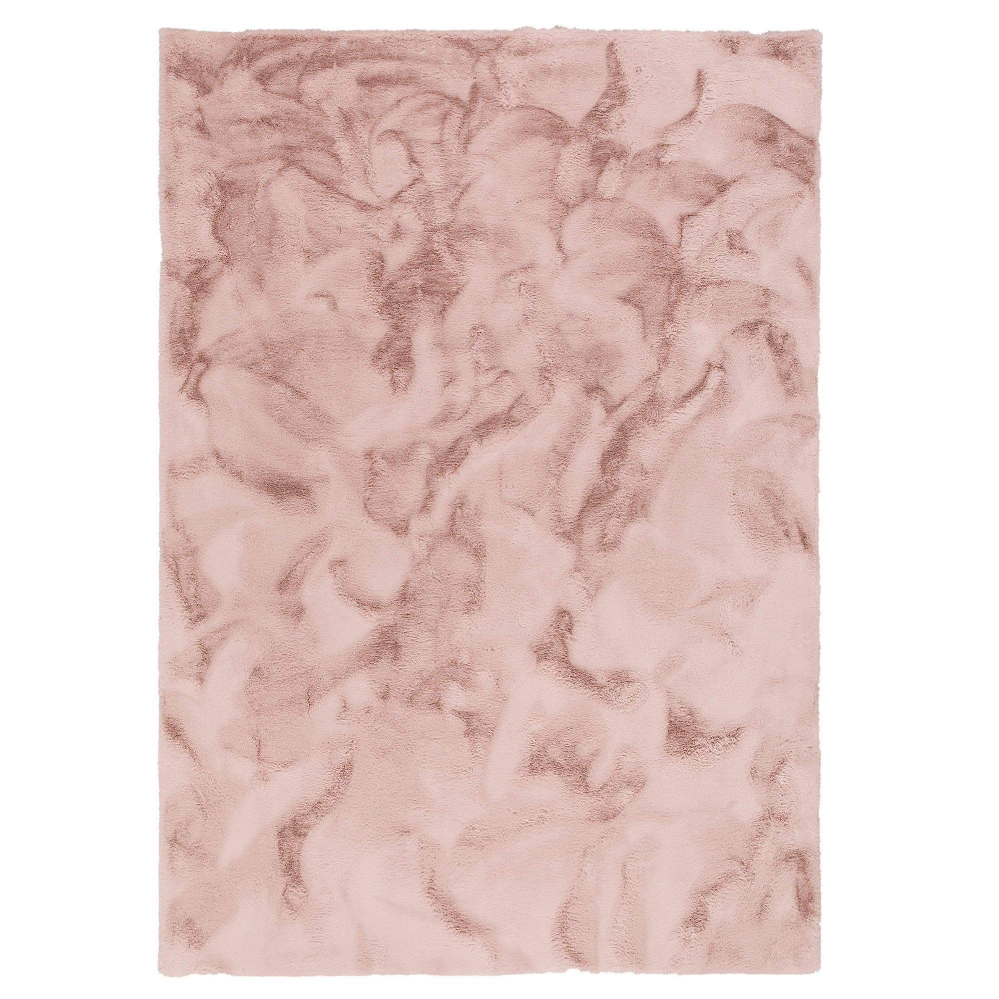 FELLTEPPICH LUXUS SUPER SOFT PLUSH - Altrosa, Textil (70/140cm) - Pergamon