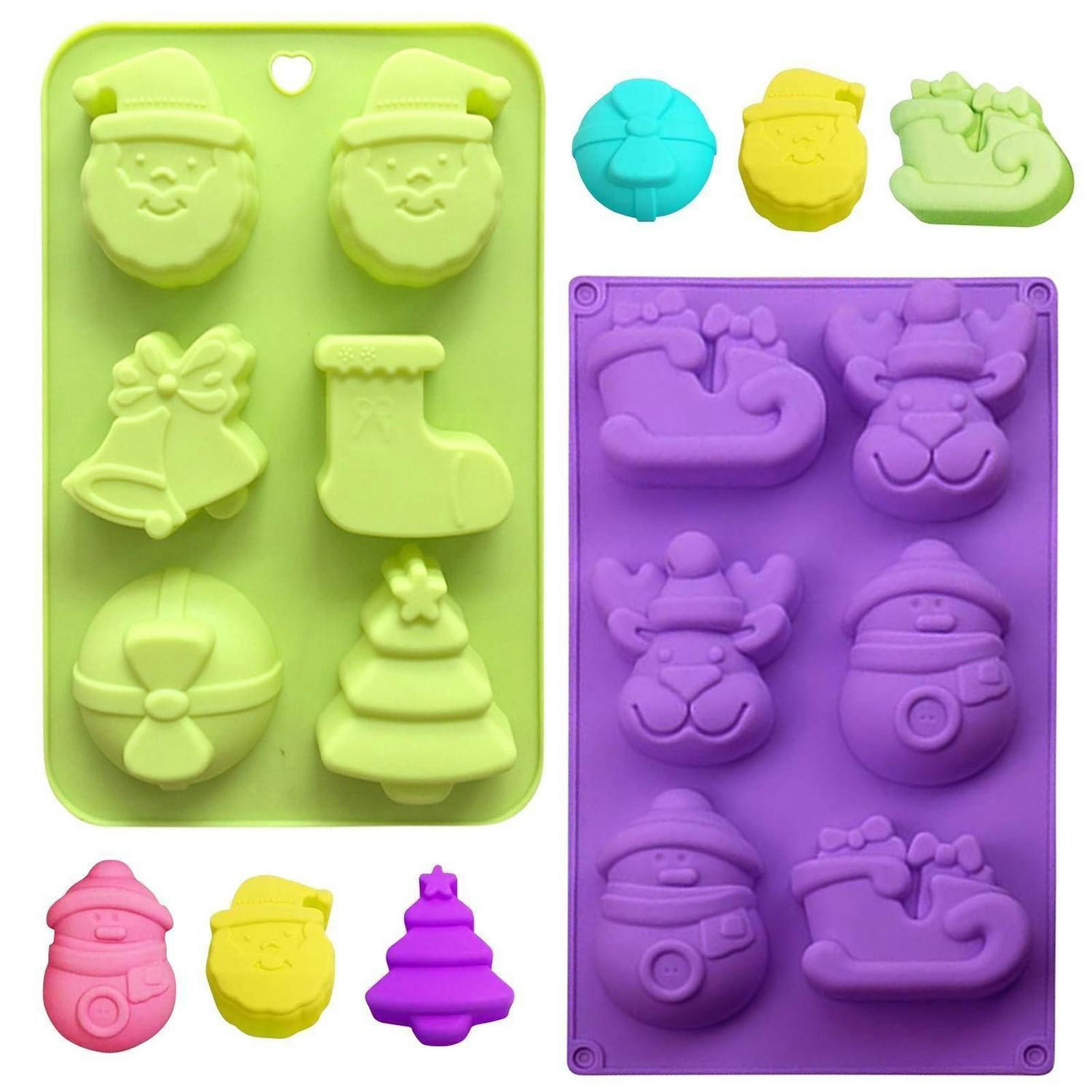 SILIKONFORM Weihnachten 2-teiliges Set - Multicolor, Kunststoff