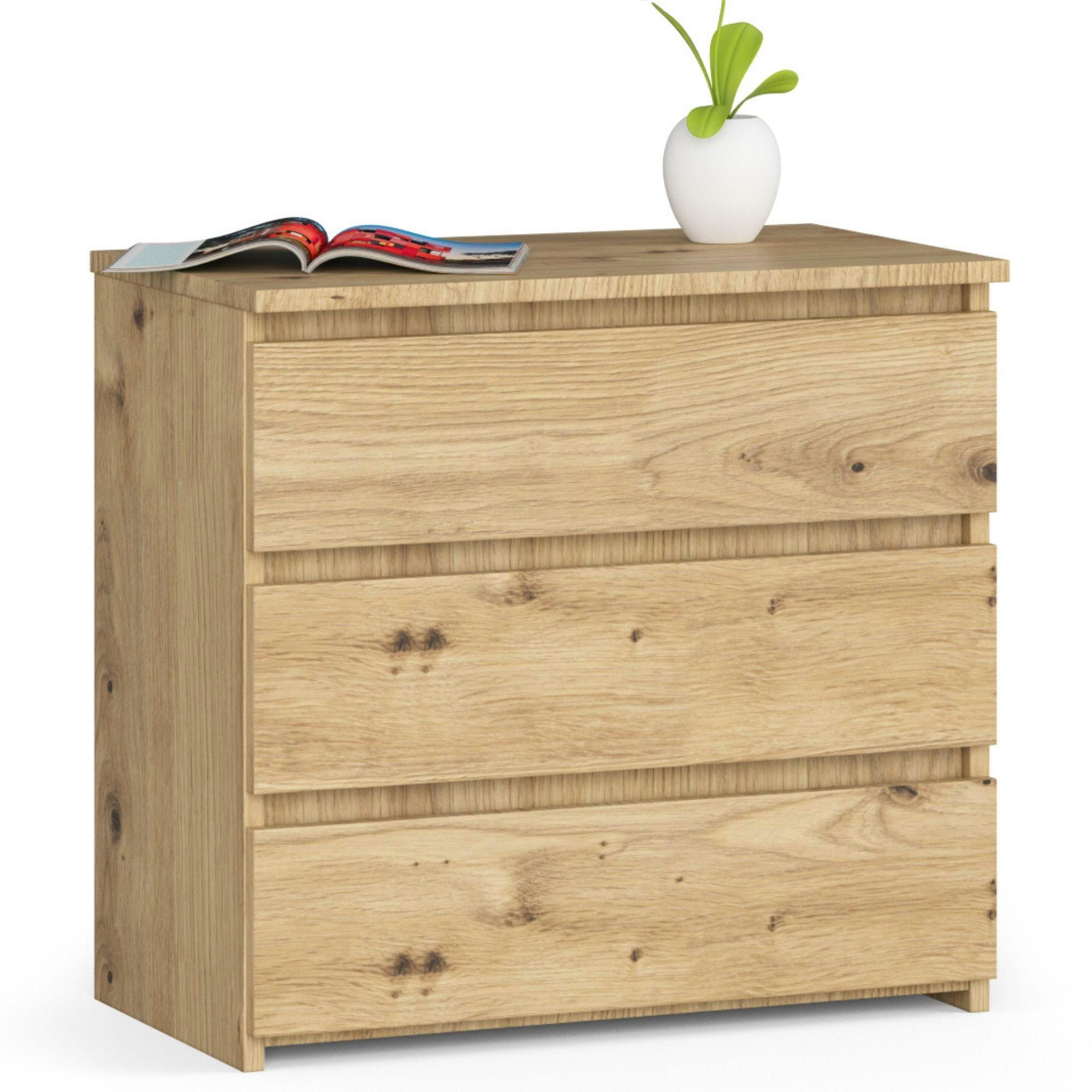 Akord Nachtschrank Eiche Artisan 60x57x35 cm