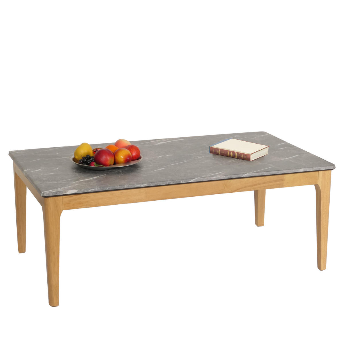 COUCHTISCH rechteck Grau - Grau, Holz (70/120/46cm) - MCW