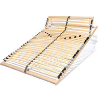 LATTENROST ERGO K 140x220 cm Kopfteil verstellbar - Naturfarben, Holz (140/220cm) - Coemo
