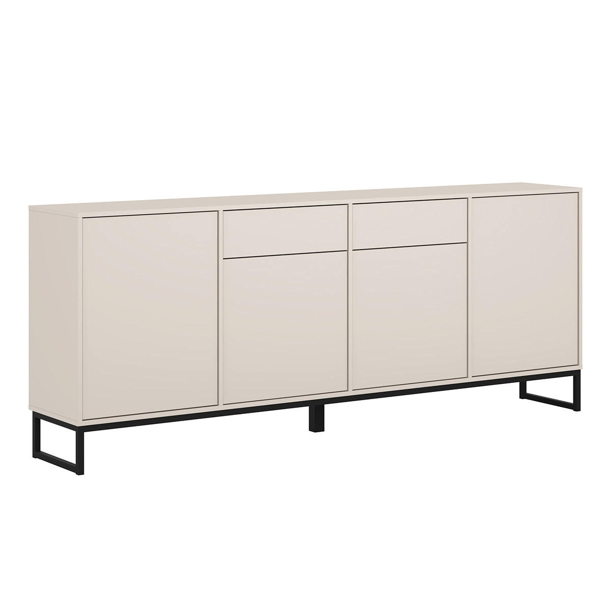 SIDEBOARD Loa Kašmír - kašmírová, kompozitní dřevo (208.5/83.5/36.5cm) - Petits-meubles