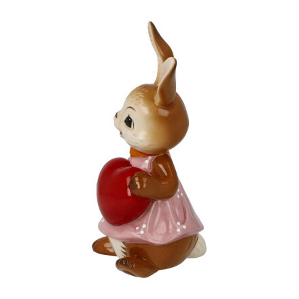 DEKOTIER Hase - Alles Liebe!, Steingut, Bunt, 12 cm - Multicolor, Keramik (5.5/12/6.5cm) - Goebel