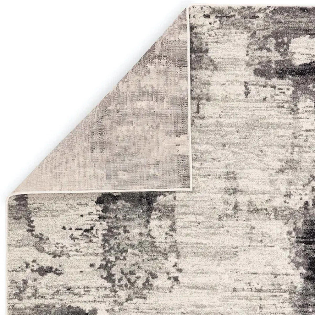 TEPPICH Moderner, flachgewebter für Wohn- und Schlafzimmer REGGIE Grau 120 x 170 cm - Grau, Textil (120/170cm) - Novatrend