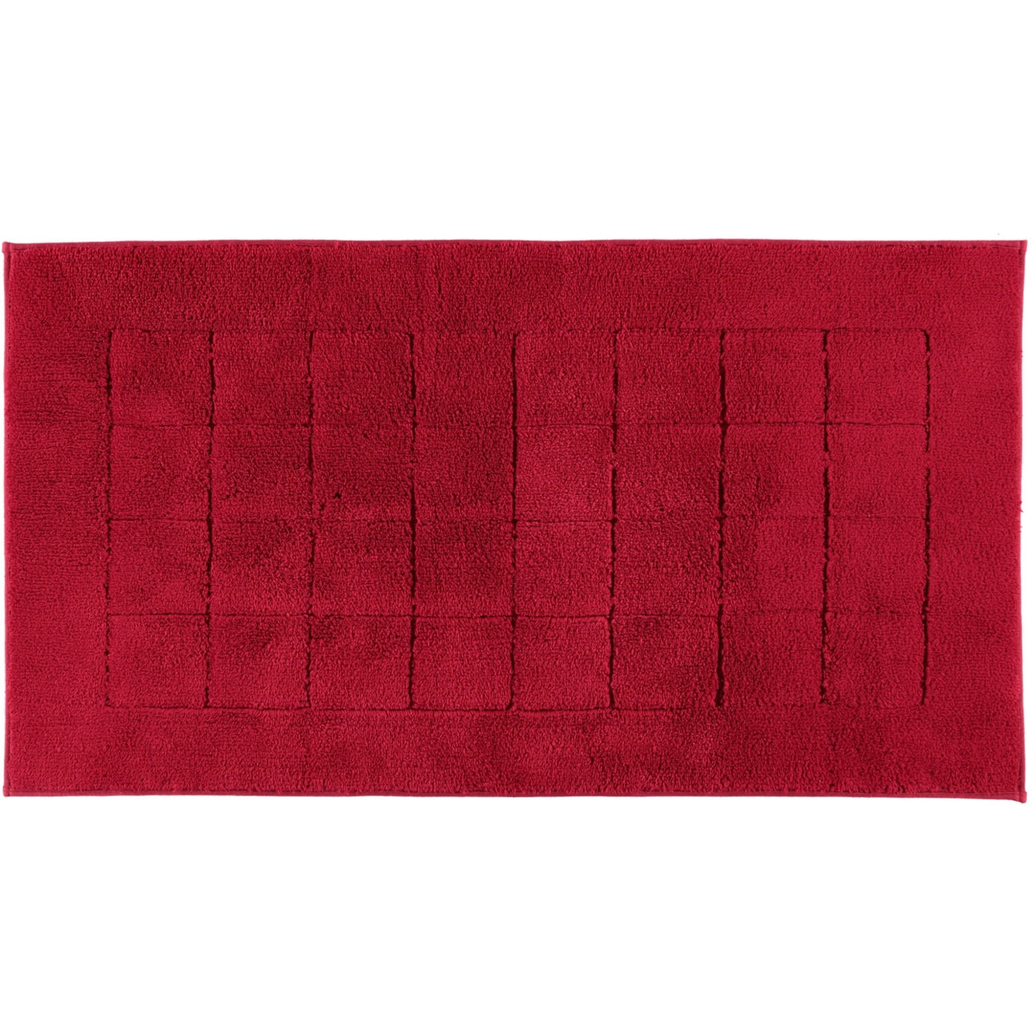 BADTEPPICHE EXCLUSIVE RUBIN - 3900 - Rot, Textil (67/120cm) - Vossen