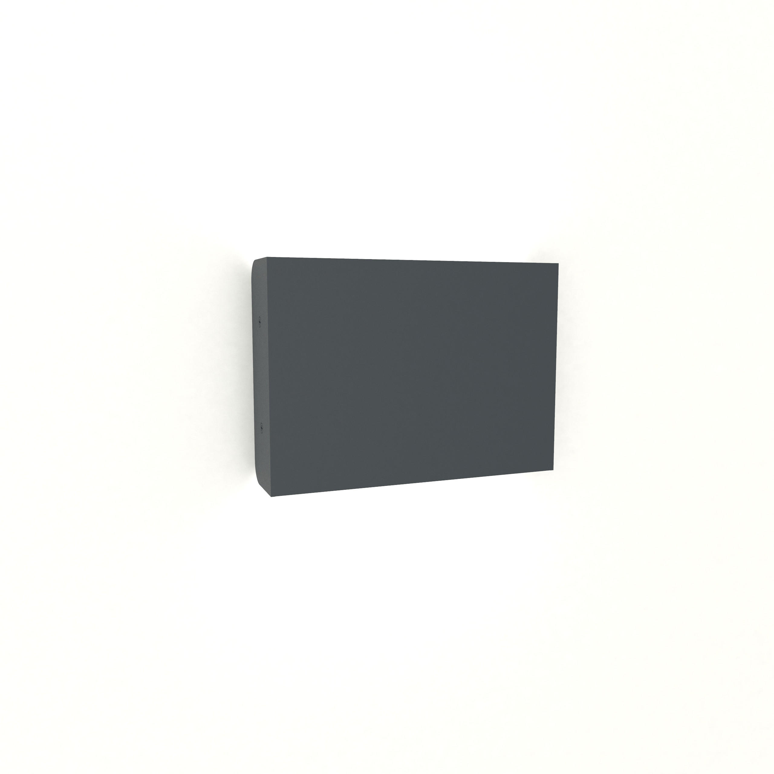LED-WANDLEUCHTE - Anthrazit, Metall (15.4/11/3.6cm) - Lumicom