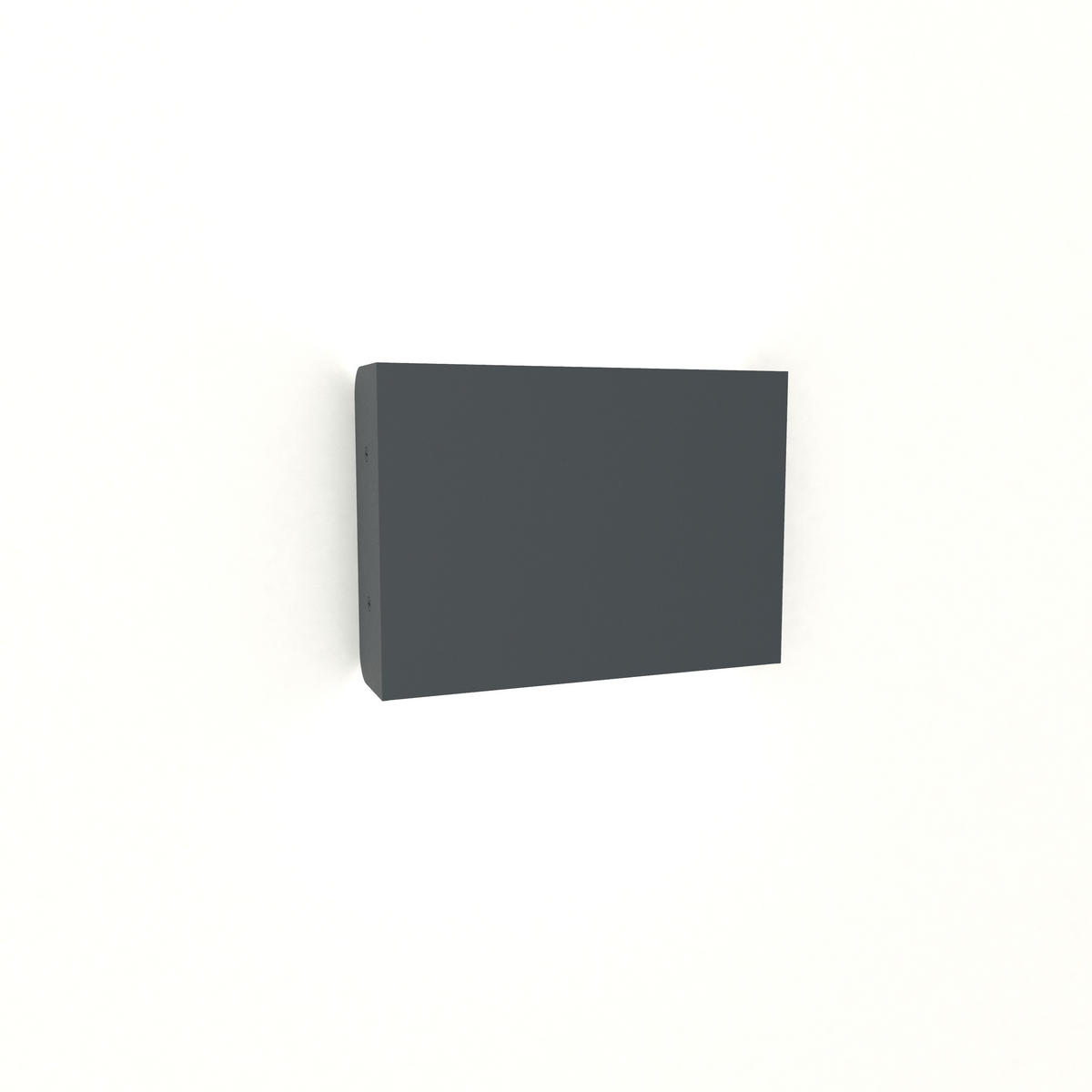 LED-WANDLEUCHTE - Anthrazit, Metall (15.4/11/3.6cm) - Lumicom