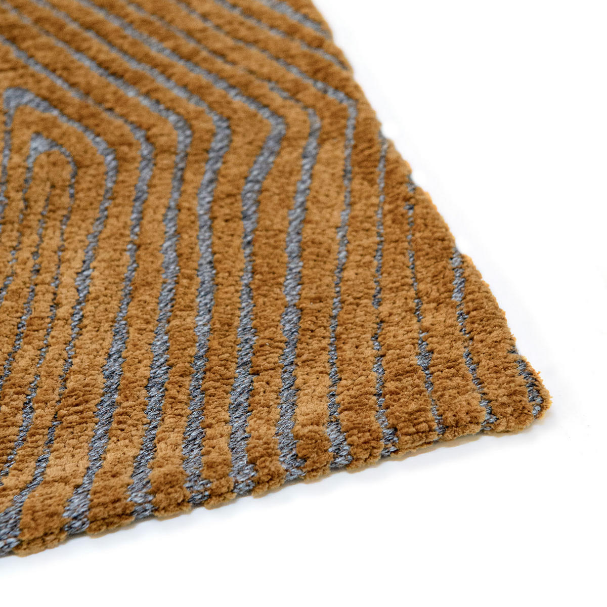 TEPPICH Tabasco Gold Stone 170/240 cm - Goldfarben, Textil (170/240cm) - Lola&Moi