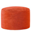 SITZPOUF Rund Milano - Terracotta, Textil (55/35/55cm) - icon