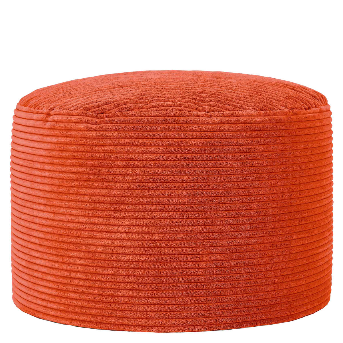 SITZPOUF Rund Milano - Terracotta, Textil (55/35/55cm) - icon