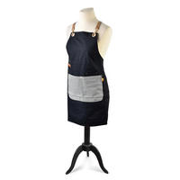 SCHÜRZE Mathilde Schwarz 78/70 cm Textilien - Schwarz, Textil (70/78cm) - Mondex