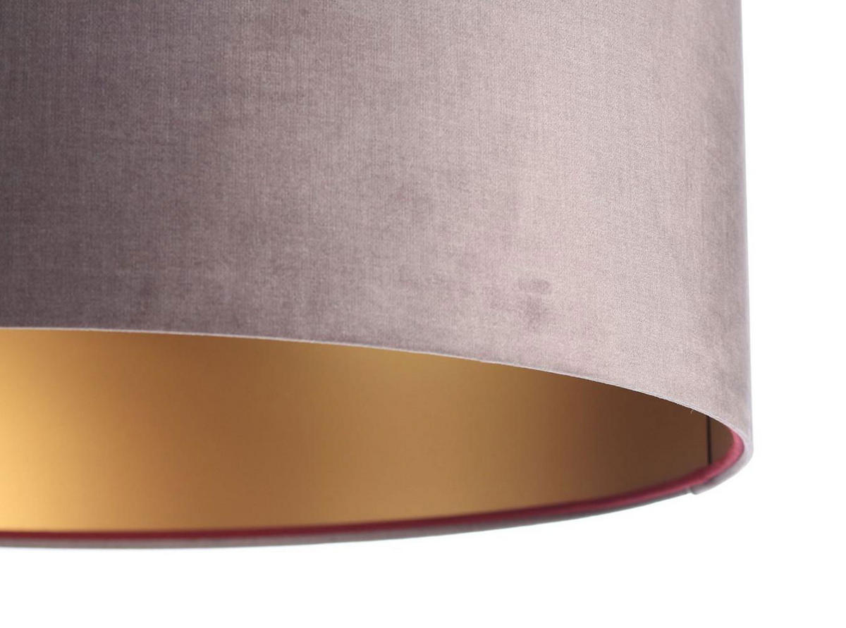 HÄNGELEUCHTE Gold 50/25 cm - Goldfarben/Braun, Kunststoff (50/0.8/25cm) - ONZENO