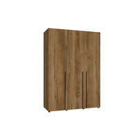 DREHTÜRENSCHRANK Arni Eiche Gold Barock - 150x206x60 cm - Eiche Artisan, Holzwerkstoff (150/206/60cm) - Ravio