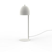 TISCHLEUCHTE - Weiß Hochglanz, Metall (12/12/40cm) - Lumicom