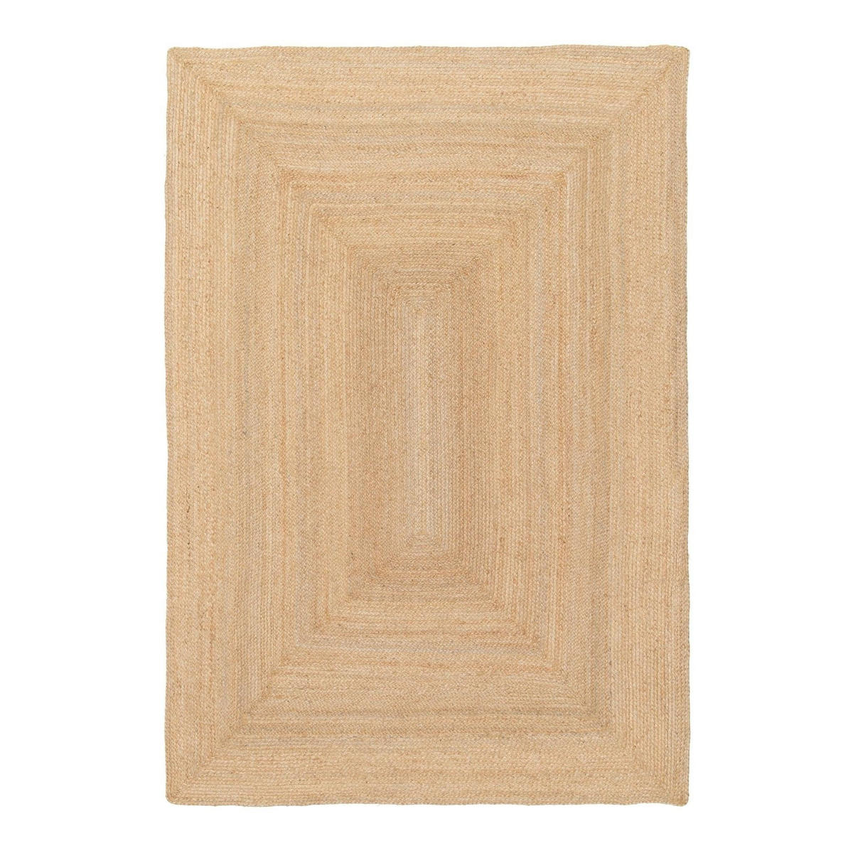 TEPPICH Design handgefertigt Jute beige - Beige, Naturmaterialien (120/170cm) - AFK Living