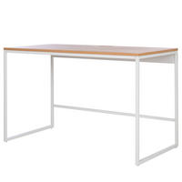 SCHREIBTISCH - Eichefarben, Holzwerkstoff/Metall (60/120/75cm) - home24