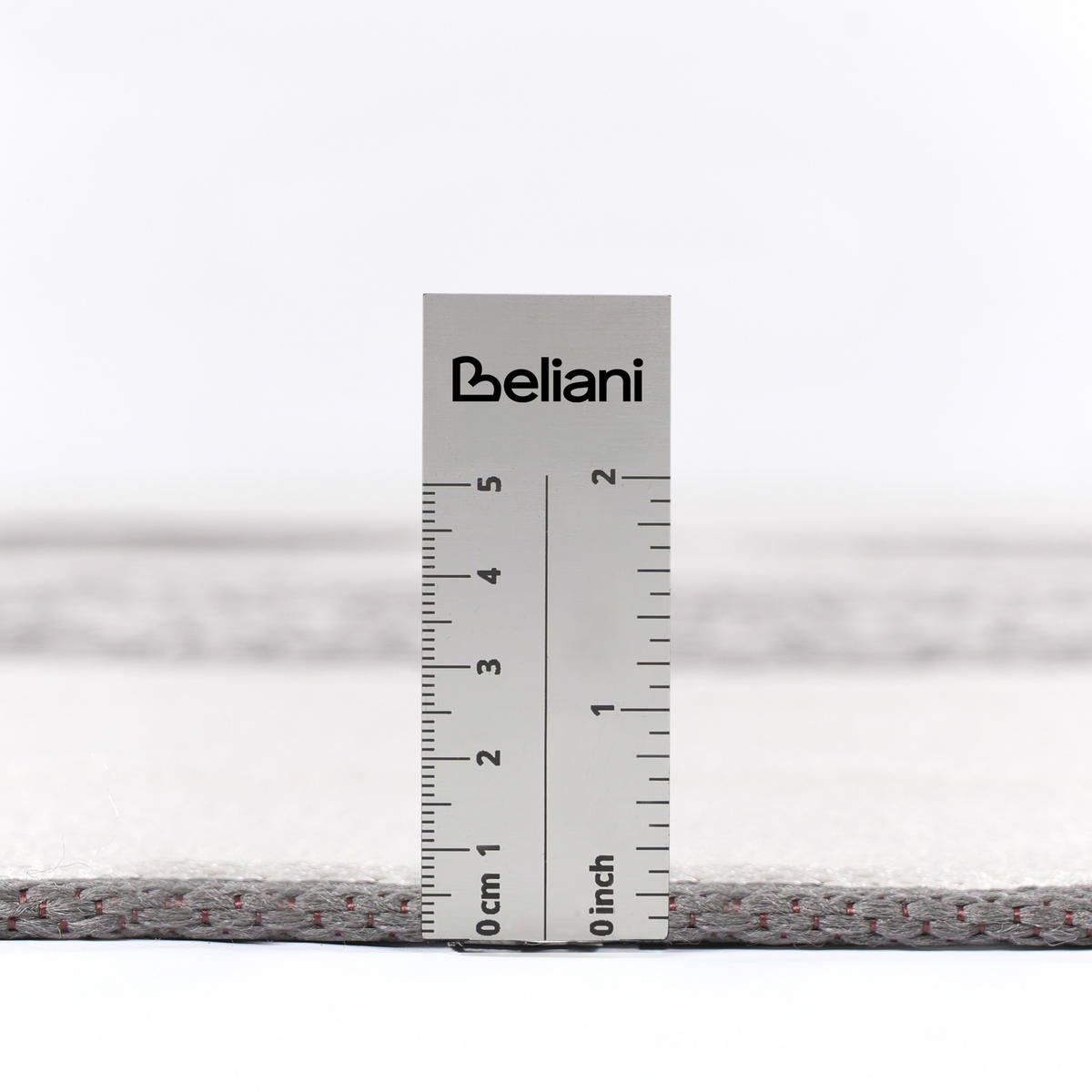 VENKOVNÍ KOBEREC Šedý 160/230 cm Nellore - tmavě šedá/béžová, plast (160/230cm) - Beliani