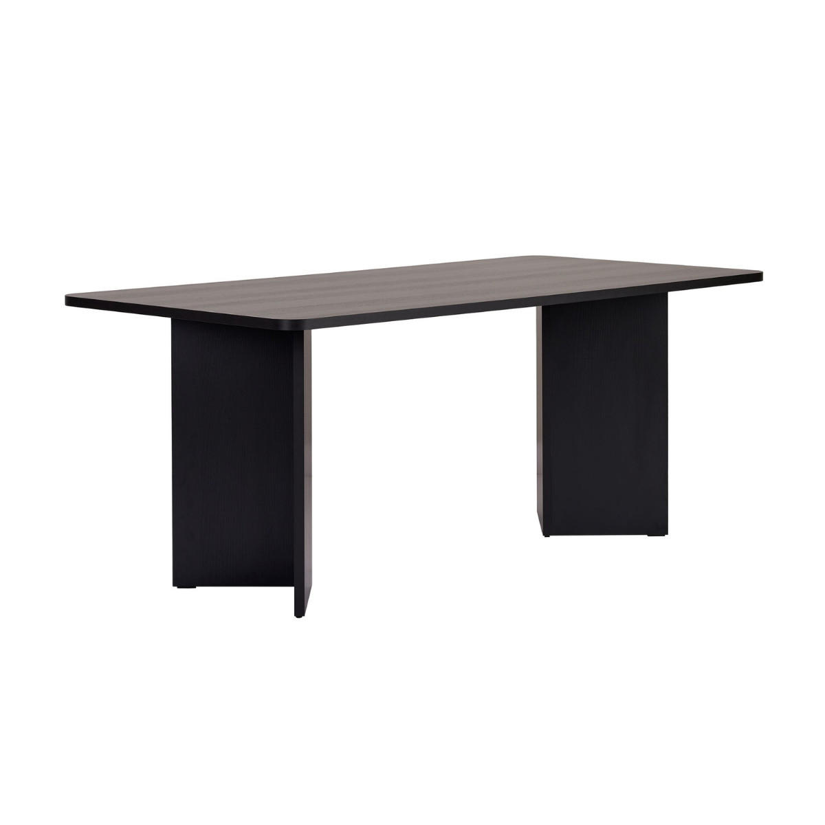 ESSTISCH mit rechteckiger Tischplatte 35/46/180 cm - Eichefarben, Holzwerkstoff (96/90/75cm) - Calicosy