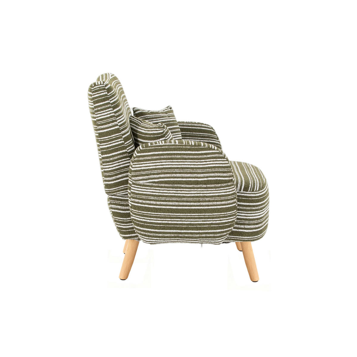 BIG SESSEL,Relaxsessel,Loungesofa,XXL-Sessel,Bouclé,Grün - Grün, Textil (121/63/81.5cm) - LVHOM