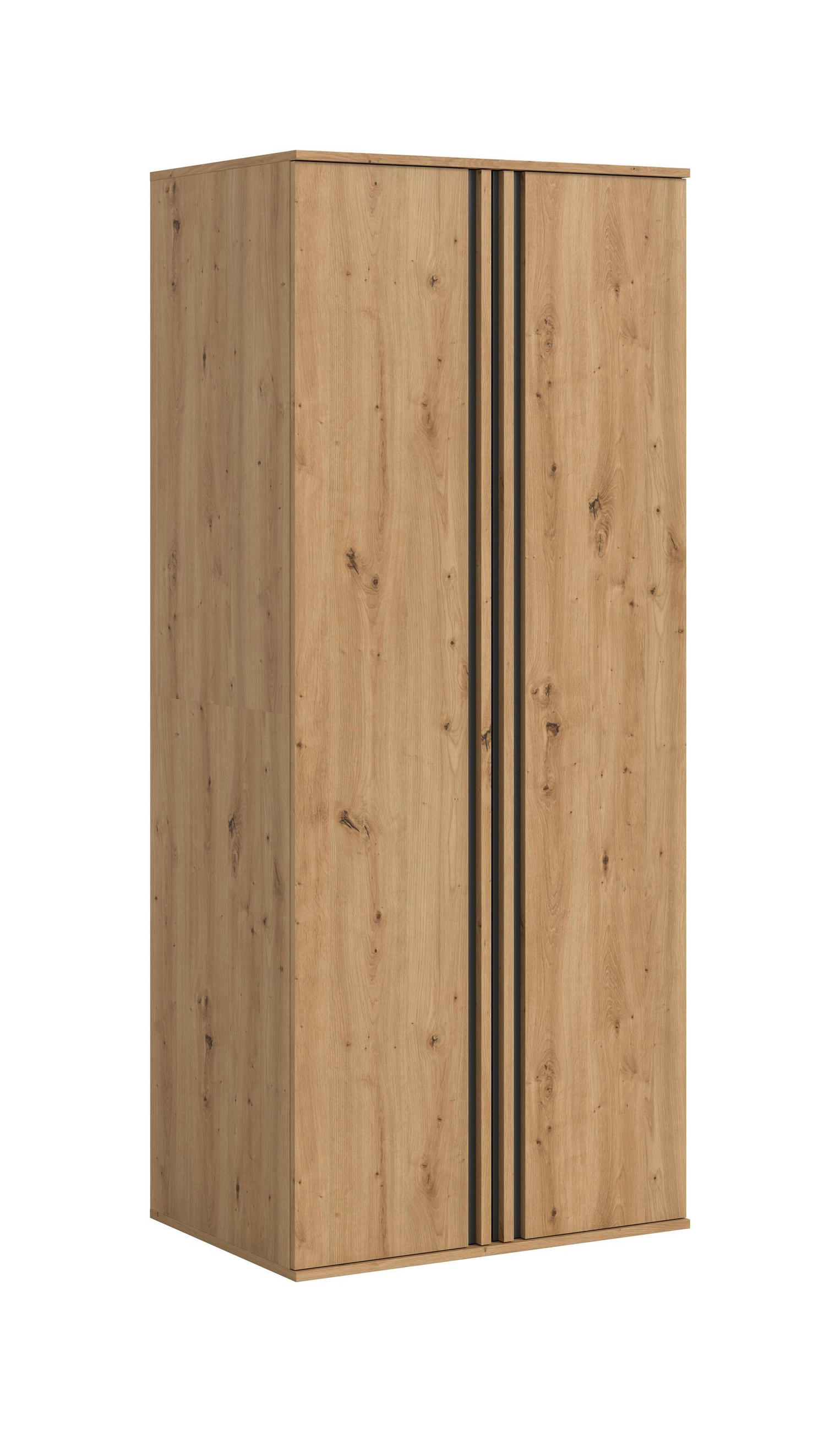 Homes & Jones Kleiderschrank Eiche Artisan 80x192x56 cm