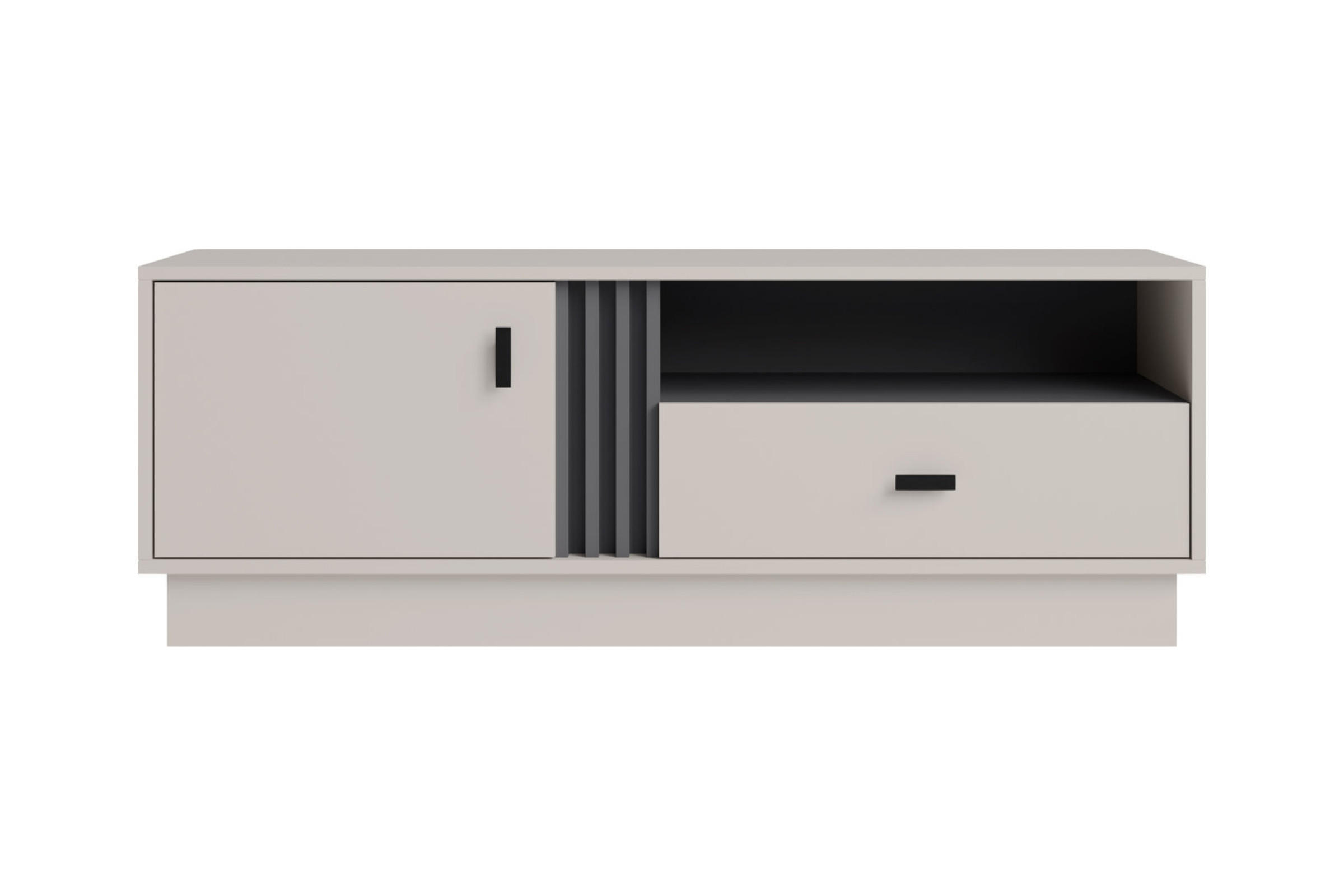 Deine Möbel 24 Tv-Lowboard Kaschmir 125x45x40 cm