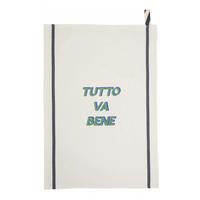 KÜCHENTUCH Tutto ekrü 50 x 70 cm - Weiß, Textil (70/50cm)